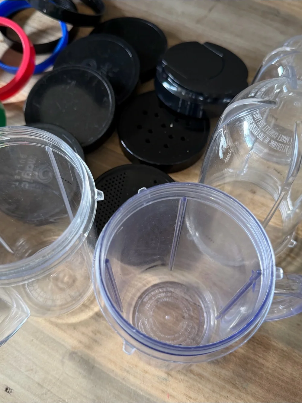 Magic Bullet Cups, Blade, Lids and Recipe Book